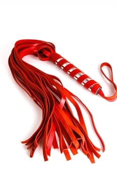 Pletenica: bdsm pletenica kožna crna 60 cm