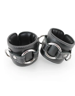 Lisice kožne meke dvoslojne sa prstenom