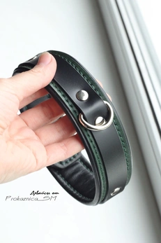 Ogrlica: čoker od kože