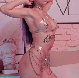 Bodica prozirna sa kamenjem i rhinestones