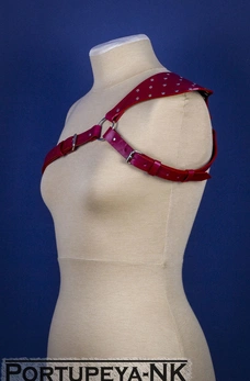 Portupea na jedno rame od prave kože. Mod 1PL