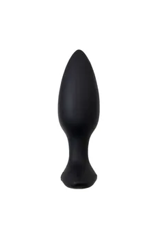 Analna čaura lovense Hush 2 (s), silikon, Crna, 12,1 cm