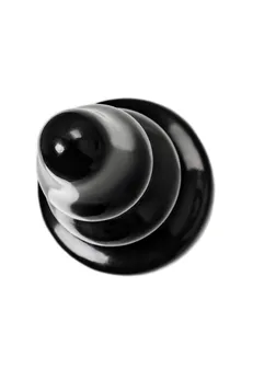 Analna čaura TOIFA Popo Pleasure Monoceros, PVC, Crna, 15 cm, Ø 7 cm