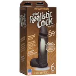 Dildo realista na usisnoj čaši 6 - Crna the Realistic Cock UR3 6  - Black
