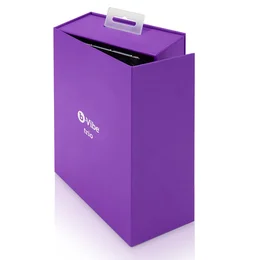 Analni premium pluta sa 3 motora B-Vibe Trio plug Purple