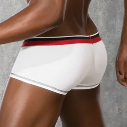 Beli boxeri na crvenoj gumici DOREANSE