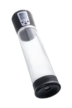 Sekus Men Ekpert Alrik automatska pumpa za penis, ABS plastika, Crna, 29 cm