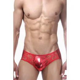 Gaćice crveni čipkasti muški hipsi