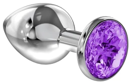 Diamond Purple Sparkle Large Analni čep