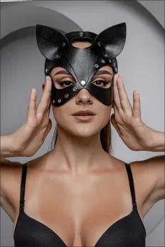 Maska mačka sa ušicama