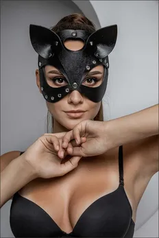 Maska mačka sa ušicama