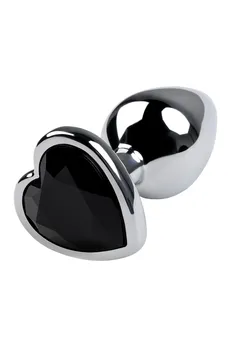 Analni rukav Metal by TOYFA, metal, crna, sa crnim staklom, 7 cm, Ø 2,7 cm, 50 g