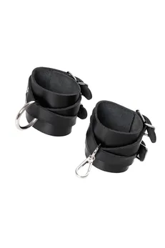 Pecado BDSM lisice, sa dve ukrštene trake, originalna spojnica, koža