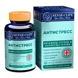 BAD Antistress Sense of Life, vitaminsko-mineralni komplex, 60 kom