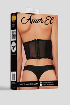 Korzet sa košticama i otvorenom šoljom