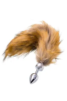 Analna čaura Metal bi TOIFA, metal, srebro, sa velikim crvenim repom, 37 cm, Ø 2,9 cm, 195 g