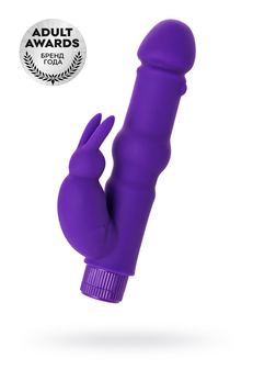 Toifa a-Tois nerealni vibrator, silikon, ljubičasta, 18 cm