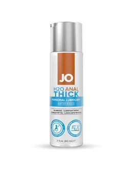 Super gusto analno mazivo na bazi vode jo H20 Anal Thick - 60 ml.