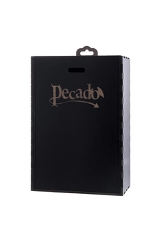 Branje za pričvršćivanje vrata i ruku Pecado BDSM, prirodna koža, crna