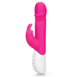 Zečji vibrator THRUSTING Rabbit Pink