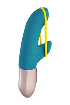 Fun Factori AMORINO Vibrator, silikon, cijan, 17 cm