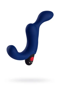Fun Factori Duke stimulator prostate, silikon, plava, 12 cm