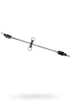 Odstojnik veliki za pričvršćivanje Pecado BDSM, metalni sa karabinerima, vrhovi-koža