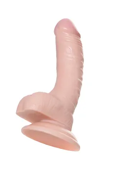 Realistični Dildo Realstick nude, PVC, telesni, 18 cm