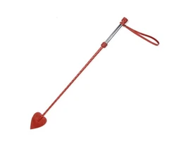 Stek pleten sa metalnom ručkom crvenom