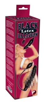 Dildo crna sa funkcijom proširenja Iou2tois black Latex Balloon