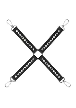 Fixator (krstovina) za BDSM igre Diamond Studded Hogtie
