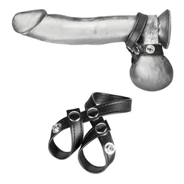 Skrotalni razdjelnik od umjetne kože na zakovicama 8 Stile Ball divider