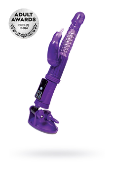 TOIFA a-Tois high-tech Fantasi klitorisni stimulans vibrator, TPR, ljubičasta, 24 cm