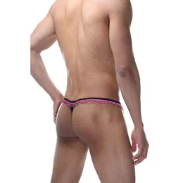 Gaćice muške Tonge sa ružičastim volanima