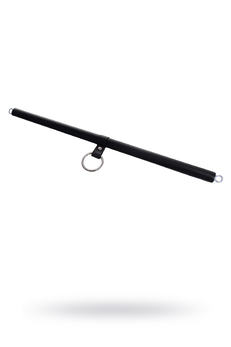 Odstojnik je veliki za pričvršćivanje Pecado BDSM, sa prstenom, koža i drvo, crna