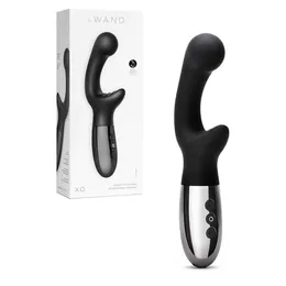 Le Vand XO elegantni vibracioni masažer sa dva motora Crna