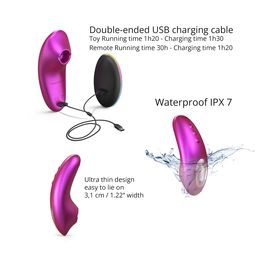 Stimulans klitoris sa яzыčkom Love to Love DREAMER - IRIDESCENT BERRY