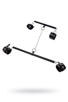 Pecado BDSM komplet za vezivanje, 4 tačke fixacije, veliki odstojnik, mali odstojnik, okovi, lisice