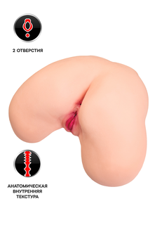 Masturbator realan KOKOS MARIA ONAHOLE REAL HIPS 003, TPR, telesni, 40 cm