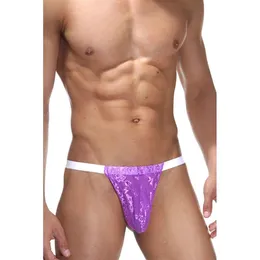 Muške čipkaste ljubičaste Gaćice