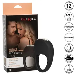 Punjiva erekcija vibracioni prsten Silicone Rechargeable Pleasure Ring