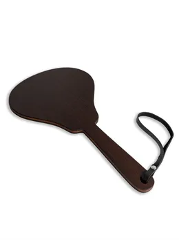 Paddle meko srce crveno od prave kože, drveta i HDF-premazi venge boje