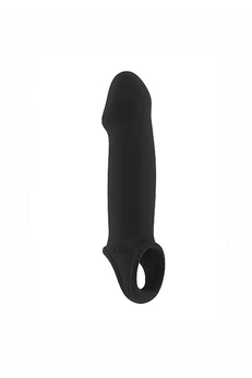 Uvećavajući dodatak za penis zatvorenog tipa No.33 - Stretchy Penis Extension - Black