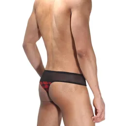 Gaćice muške Tonge u krupni crveni grašak