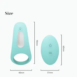 Prsten za penis na daljinskom upravljaču Vibrating Cock Ring