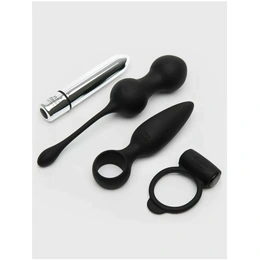 Set igračaka Fifti Shades of Grei Pleassure Overload 10 komada, Crna