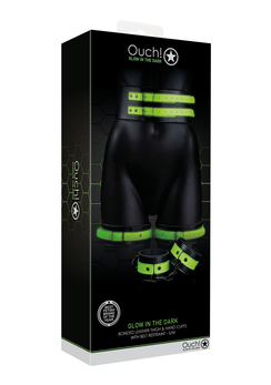 Thigh cuffs Belt (S/M)komplet za vezivanje