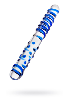 Sekus Glass dvostrani Dildo, staklo, prozirno, 22 cm (912087)