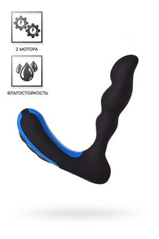 Erotist Second stimulator prostate, silikon, crni, 14 cm