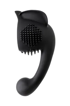 Zamenljiva ženska mlaznica za Domi 2, silikon, Crna, 12.9 cm